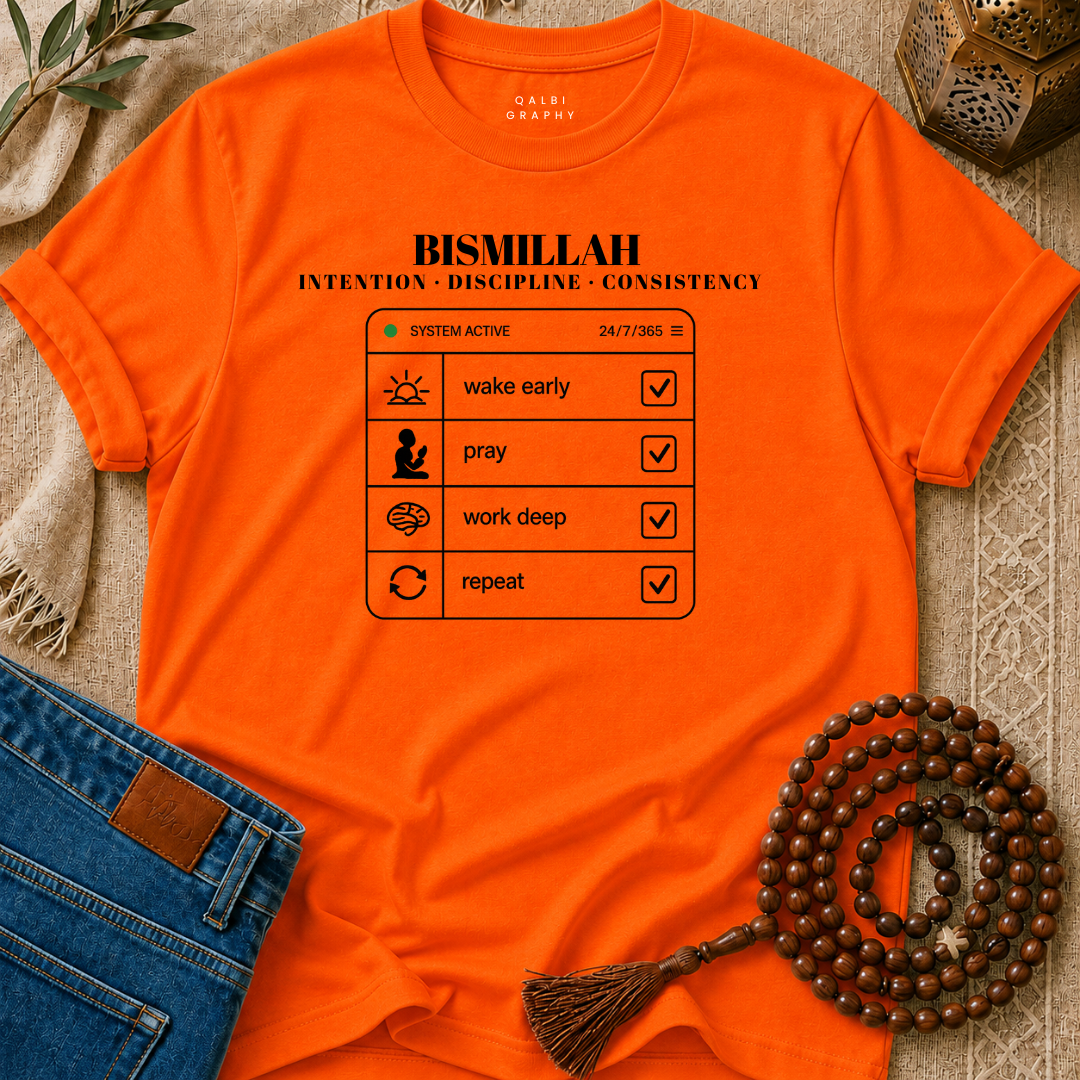 Bismillah Routine - T-Shirt AD-SS