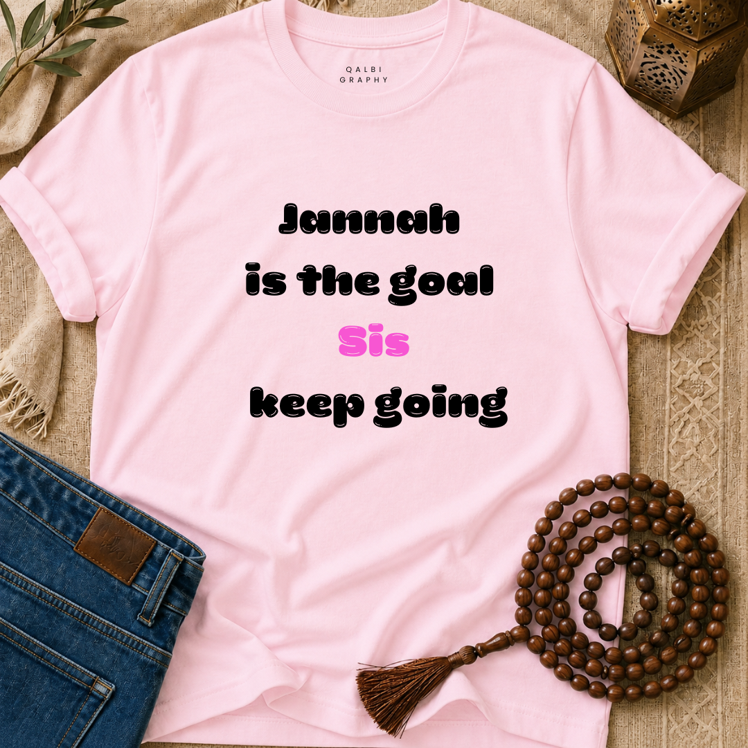 Jannah Focus Sis - T-Shirt AD-SS