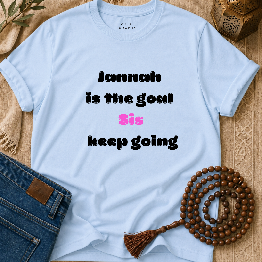 Jannah Focus Sis - T-Shirt AD-SS