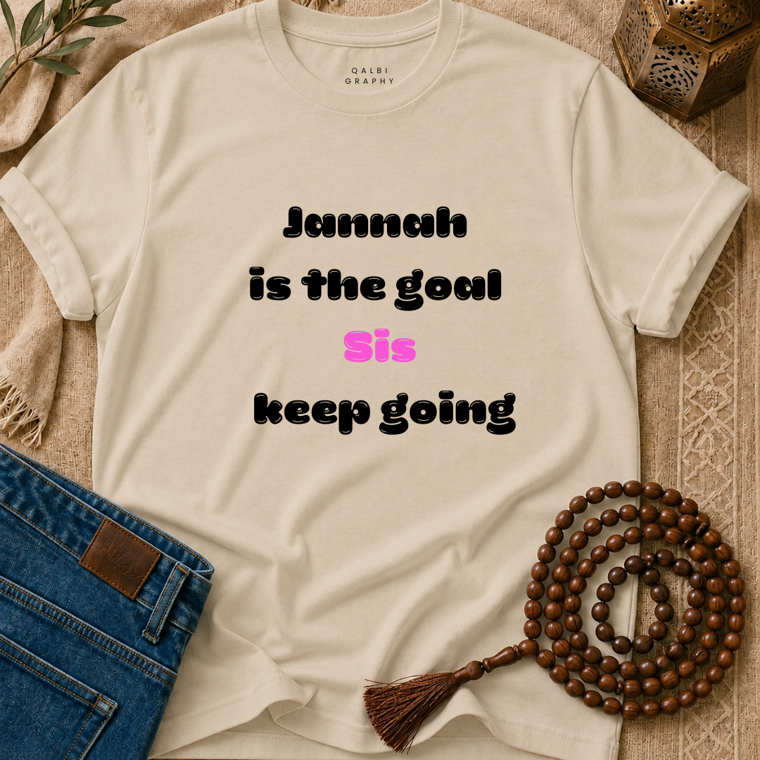 Jannah Focus Sis - T-Shirt AD-SS