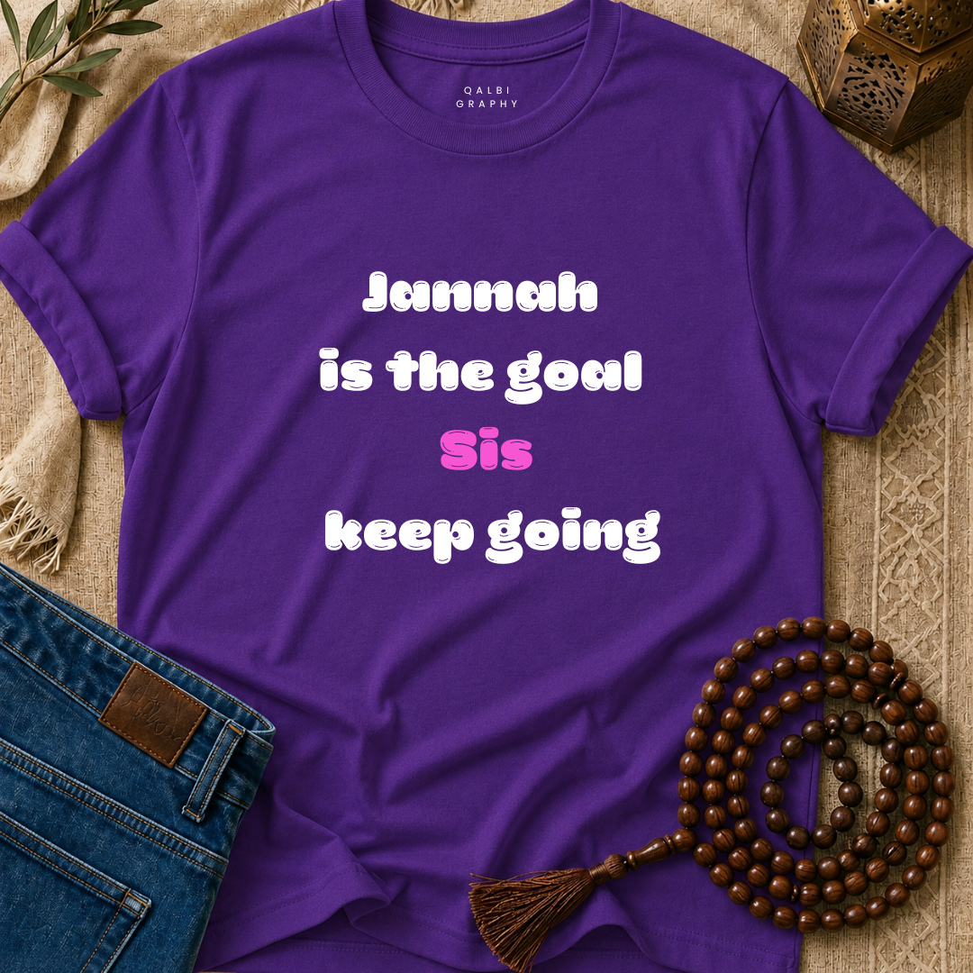 Jannah Focus Sis - T-Shirt AD-SS