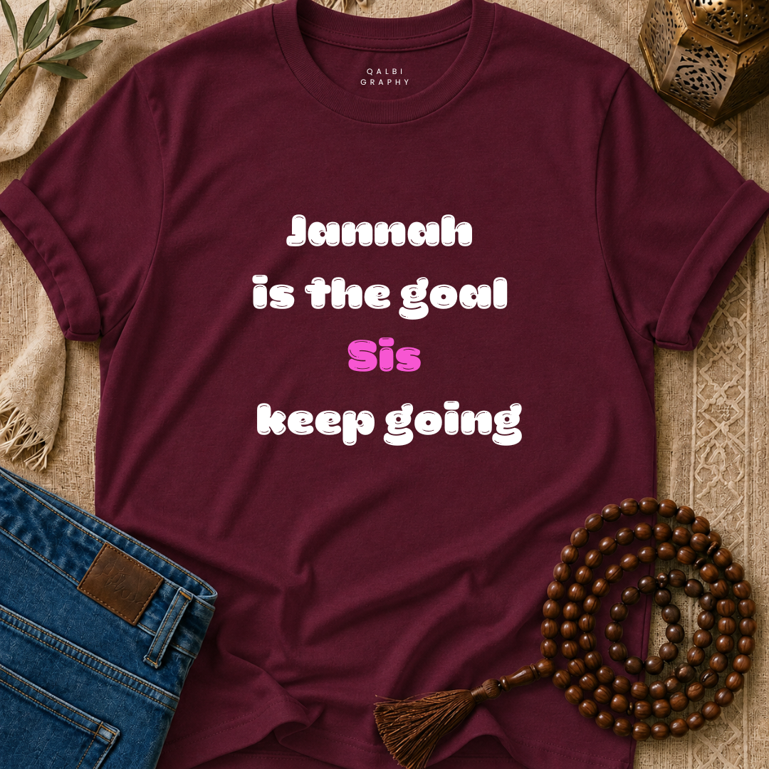 Jannah Focus Sis - T-Shirt AD-SS