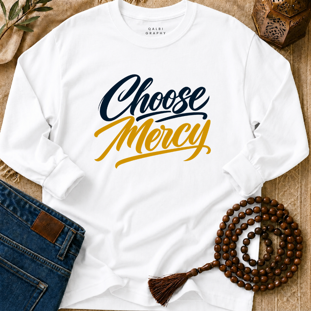 Choose Mercy - T-Shirt AD-LS