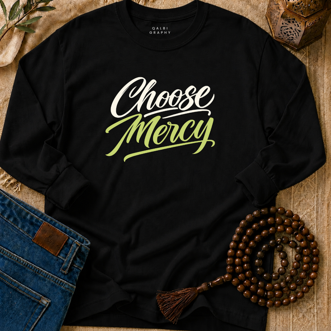 Choose Mercy - T-Shirt AD-LS
