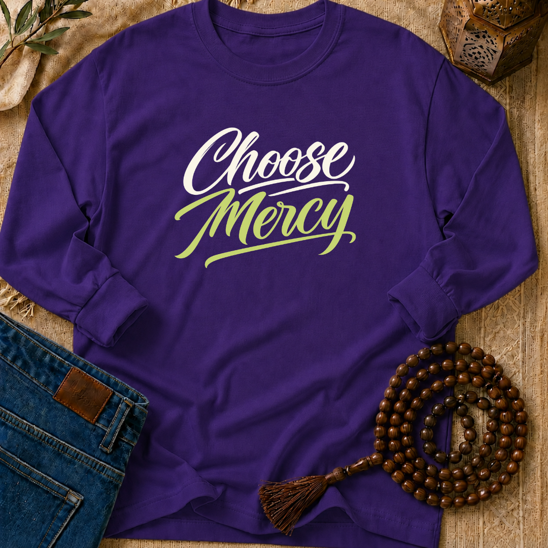 Choose Mercy - T-Shirt AD-LS