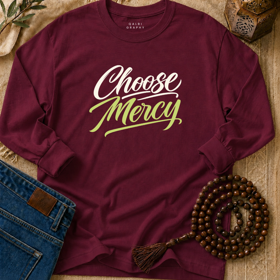 Choose Mercy - T-Shirt AD-LS
