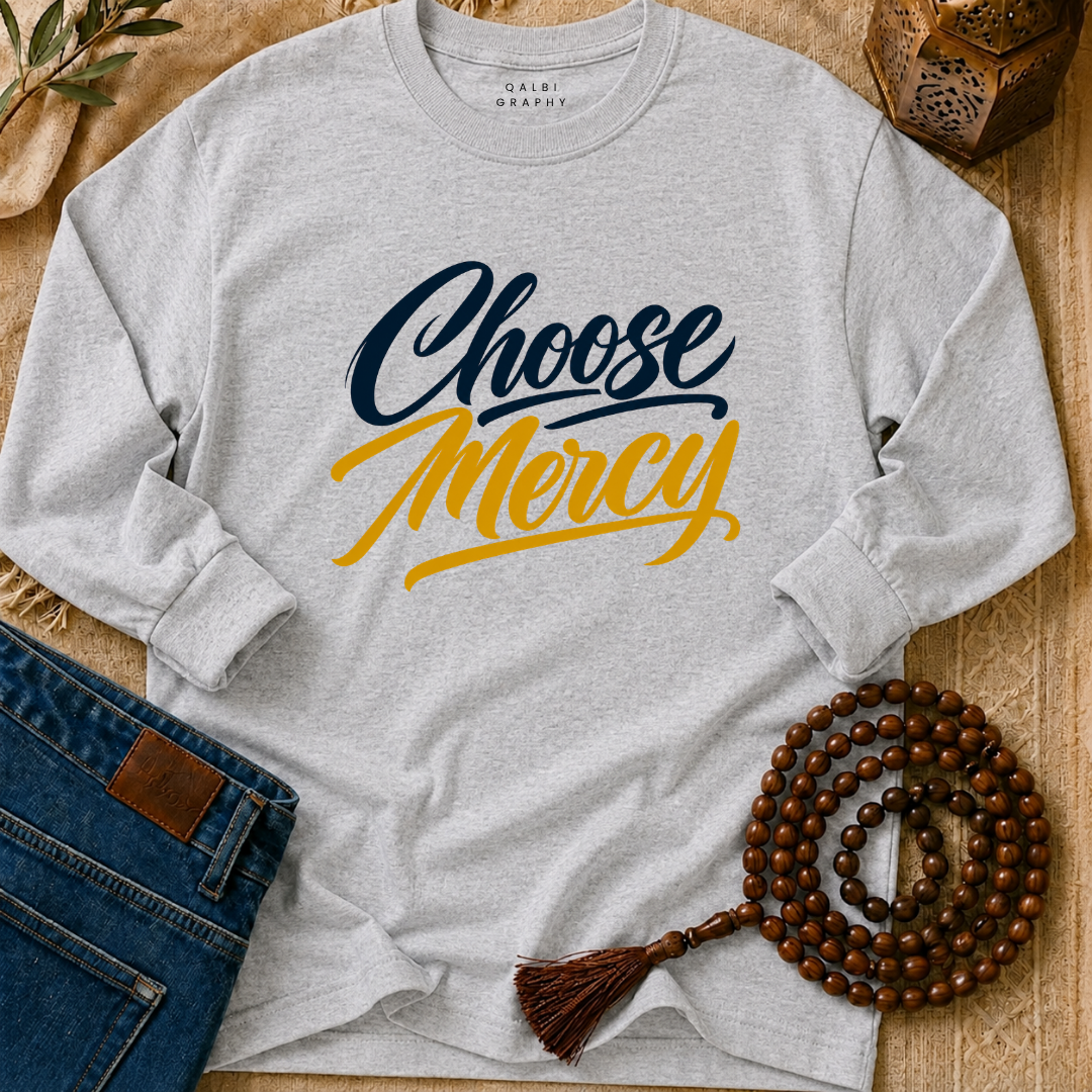 Choose Mercy - T-Shirt AD-LS