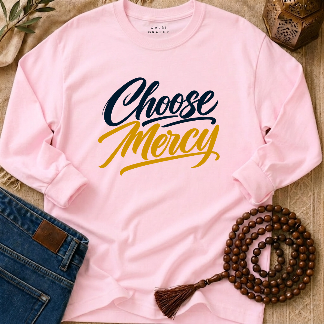 Choose Mercy - T-Shirt AD-LS