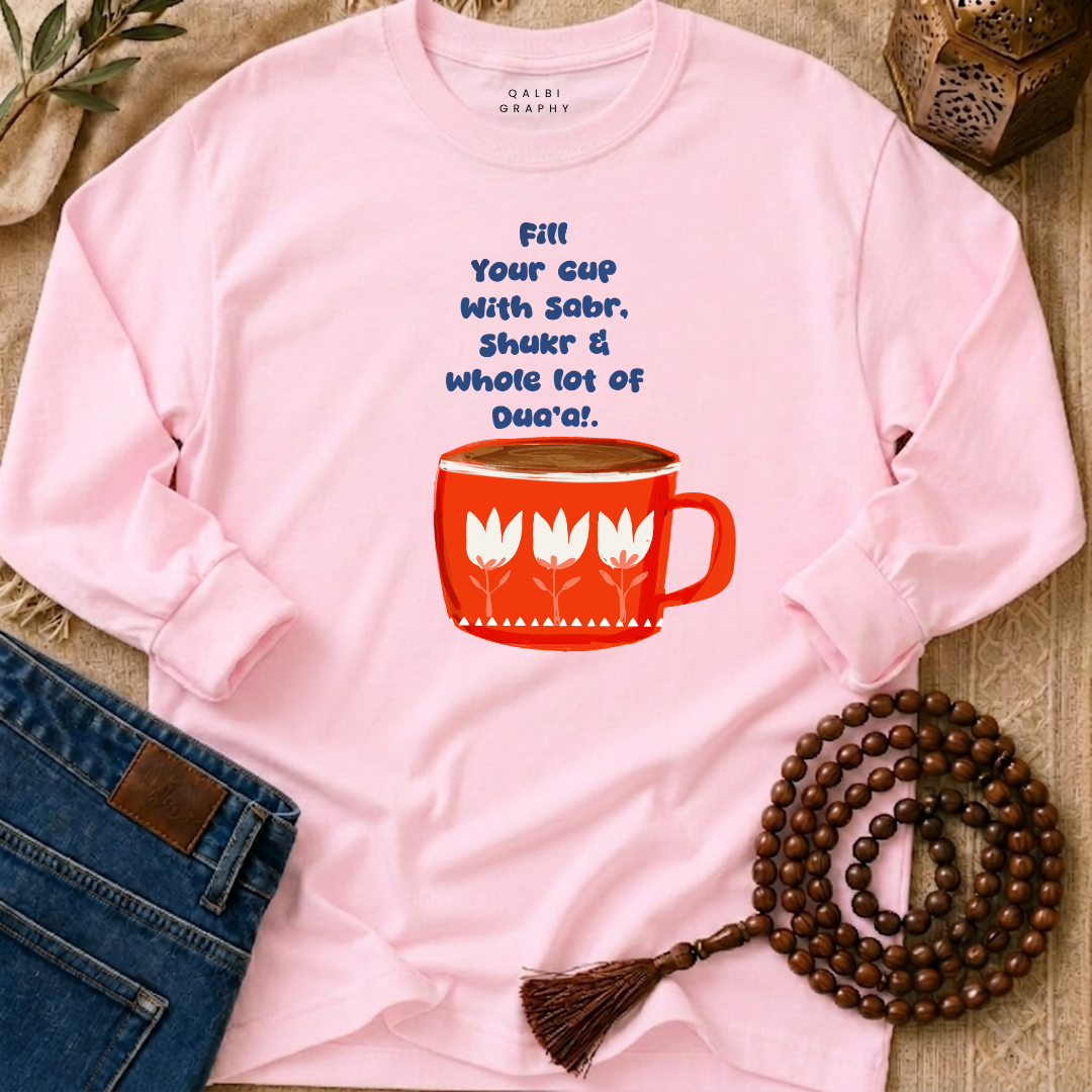 Sabr Cup - T-Shirt AD-LS