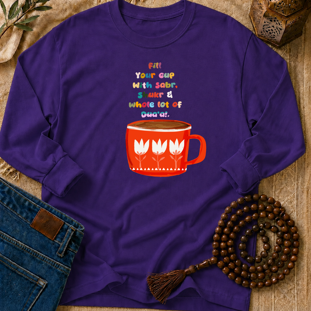 Sabr Cup - T-Shirt AD-LS