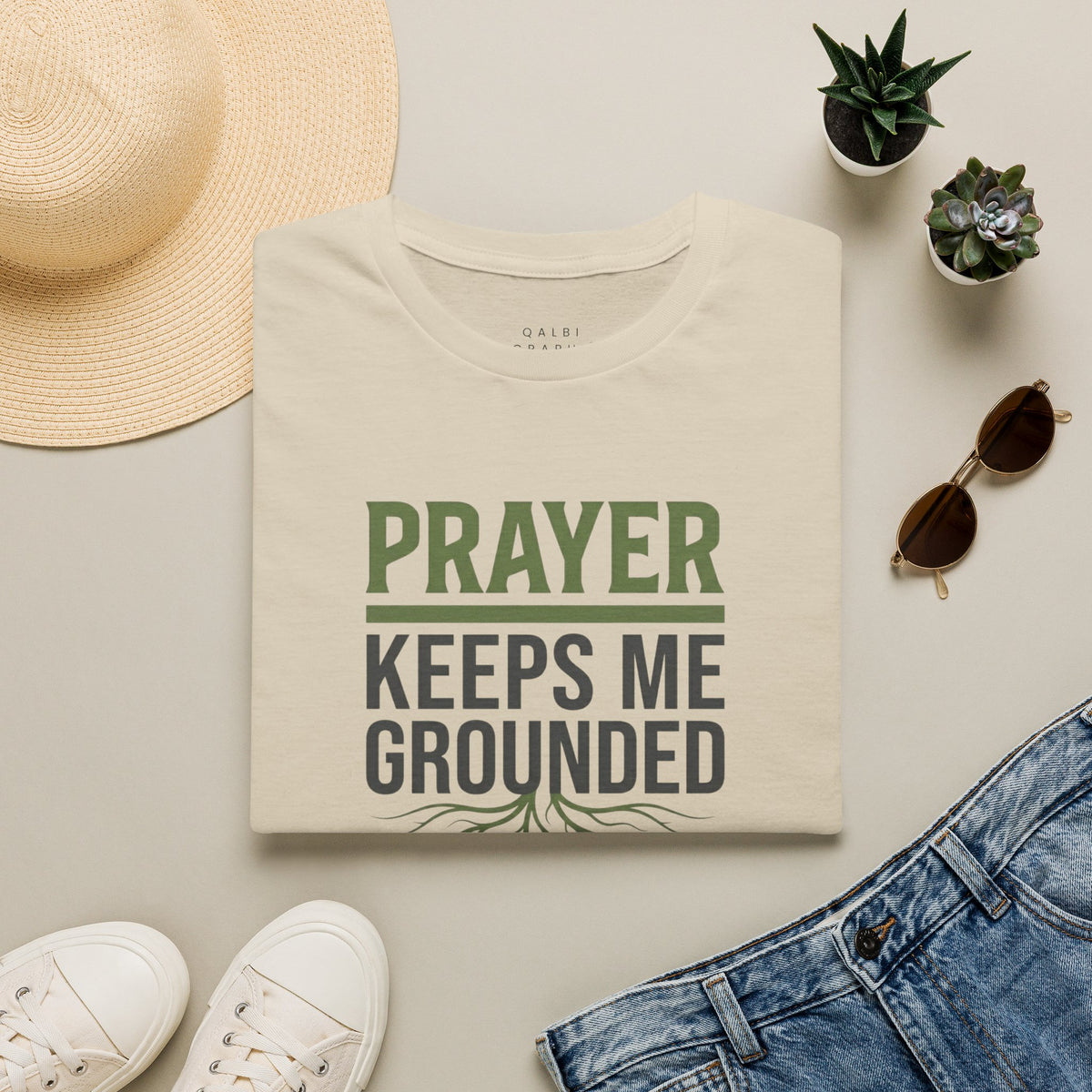 Grounded in Prayer - T-Shirt AD-SS