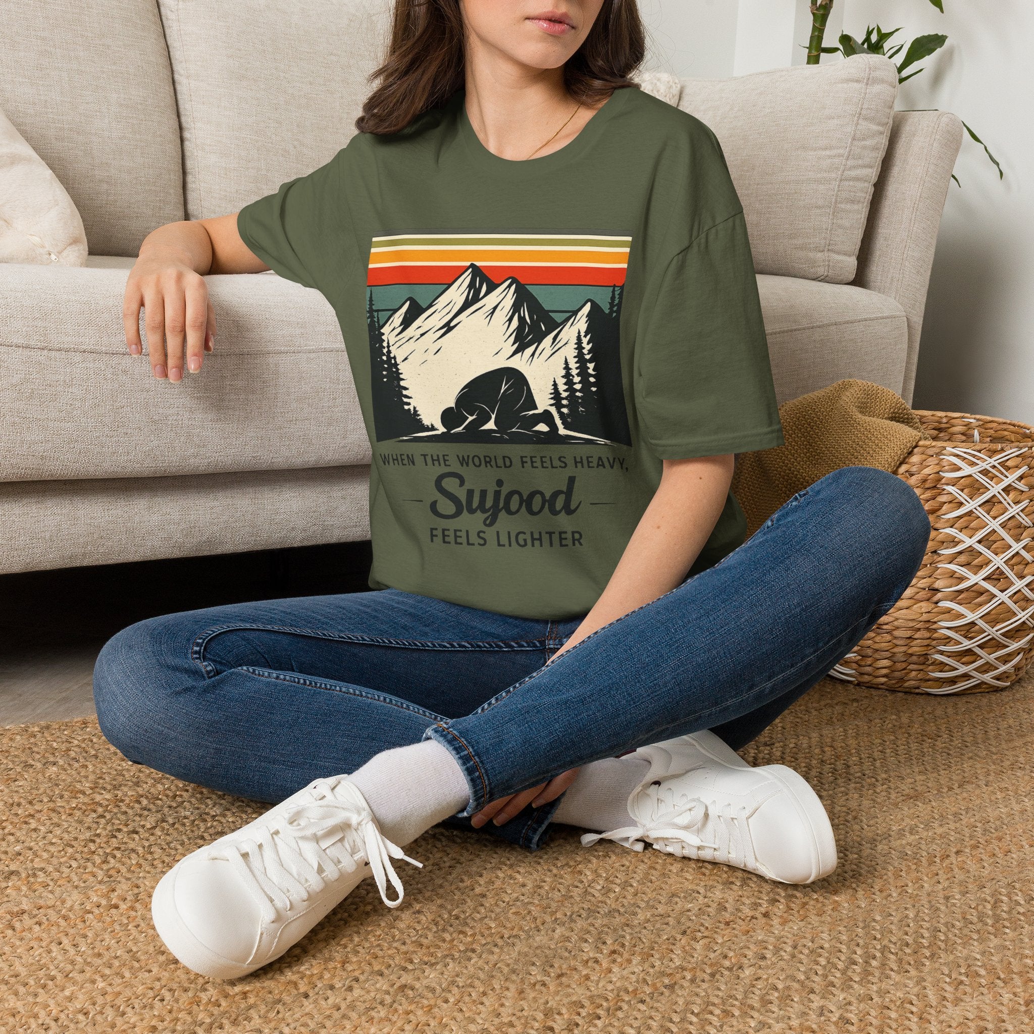 Peace in Sujood - T-Shirt AD-SS