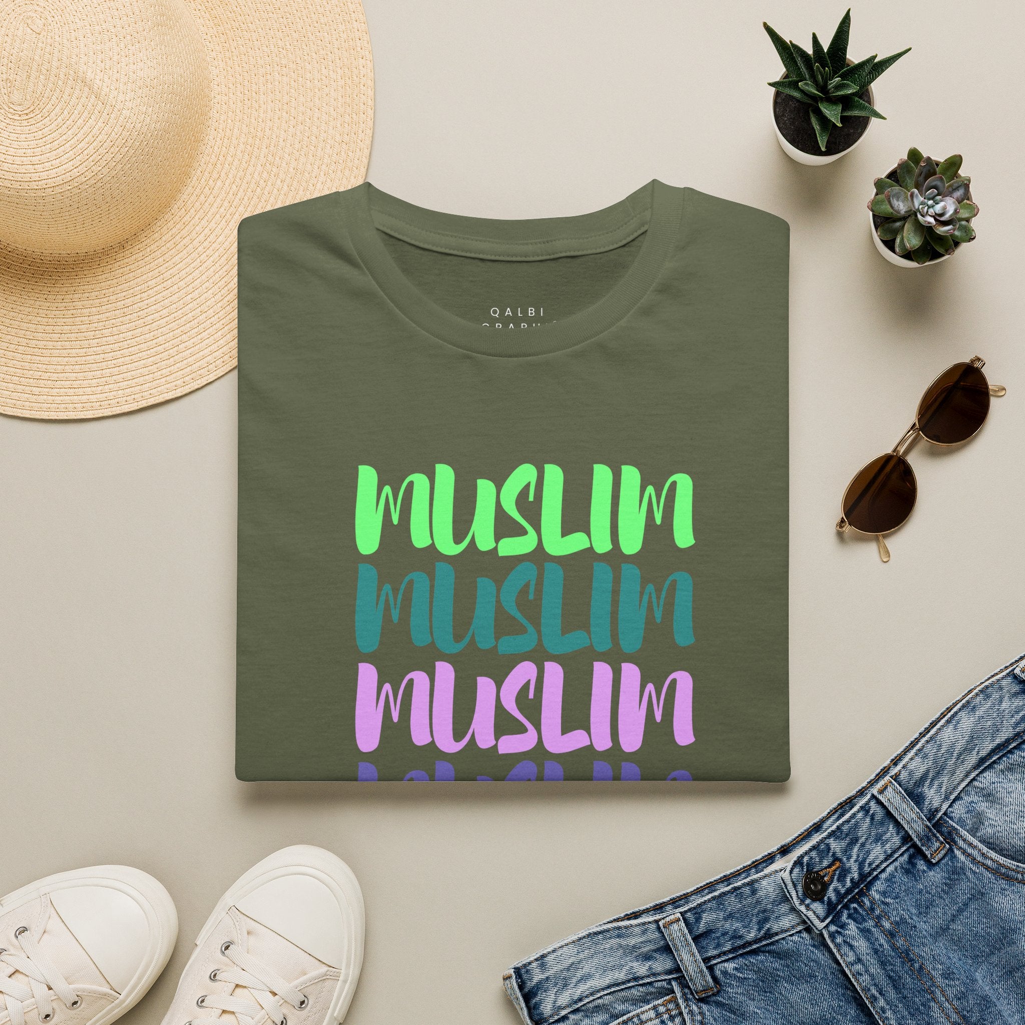 Muslim Vibes - T-Shirt AD-SS