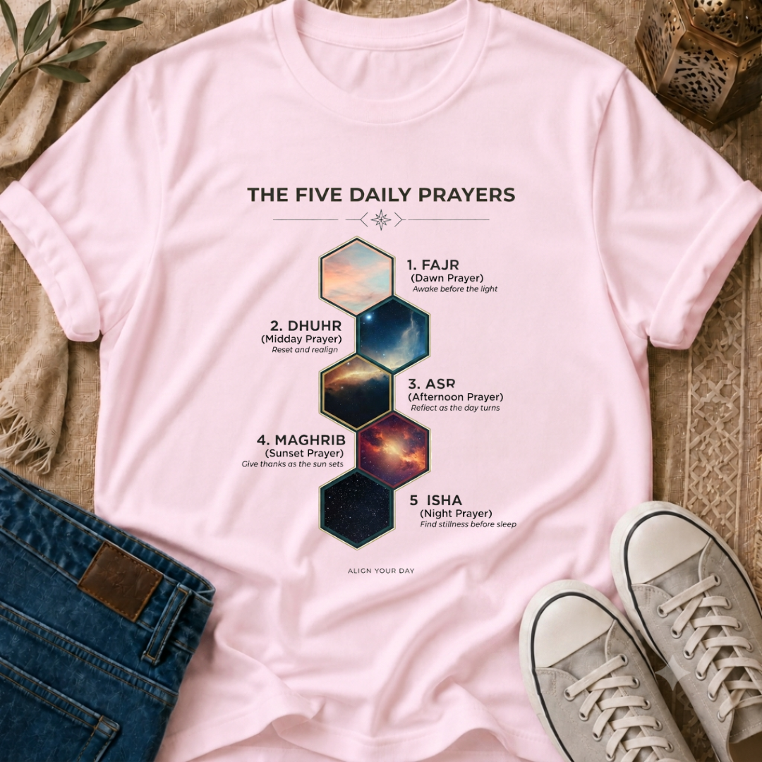 5 Daily Prayers - T-Shirt