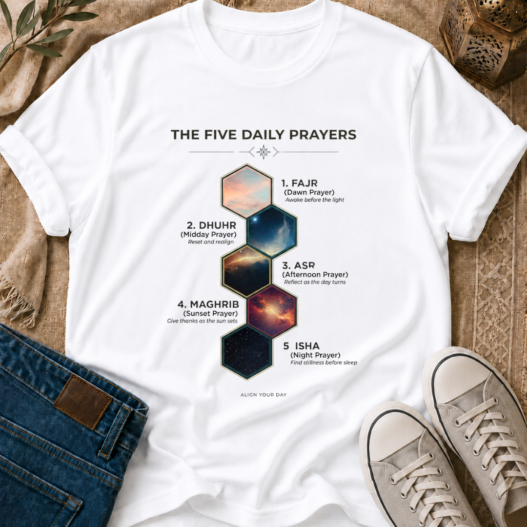 5 Daily Prayers - T-Shirt
