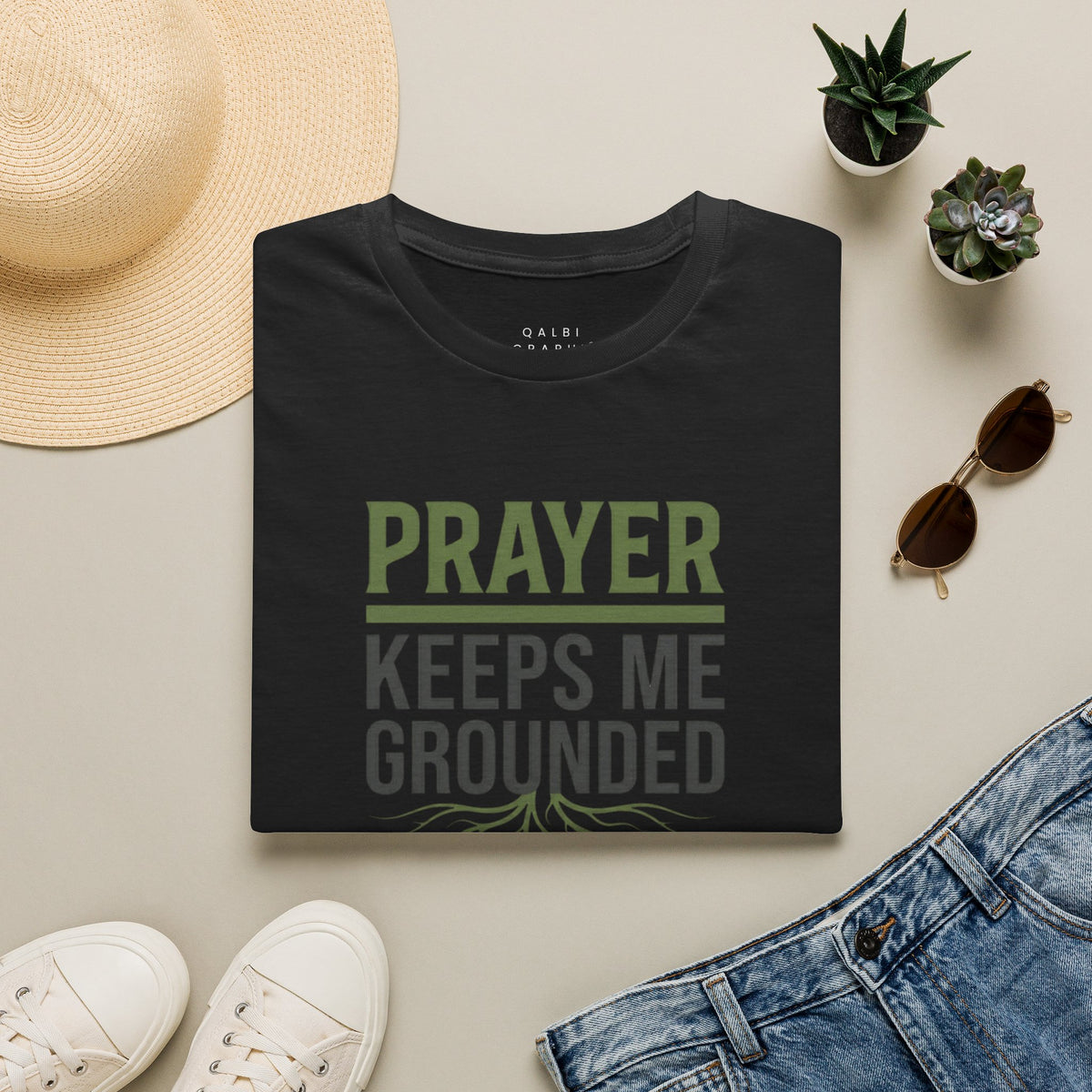 Grounded in Prayer - T-Shirt AD-SS