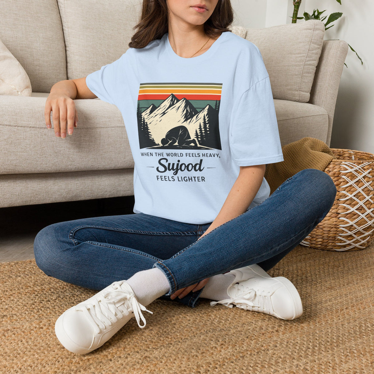 Peace in Sujood - T-Shirt AD-SS