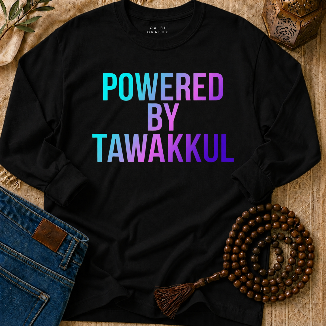 Powered by Tawakkul - T-Shirt LS