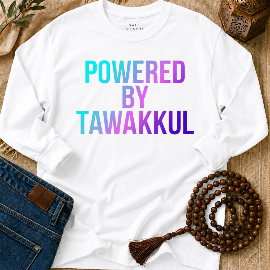 Powered by Tawakkul - T-Shirt LS